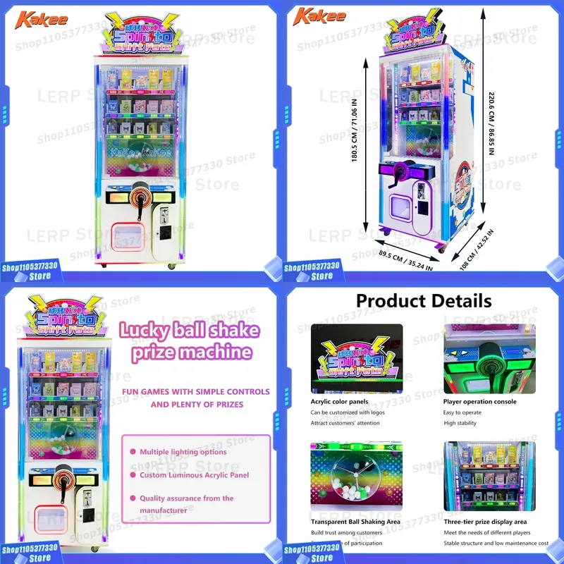 Arcade Style Vending Machine - 상업용 슬롯 게임기 엔터테인먼트 셀프 서비스