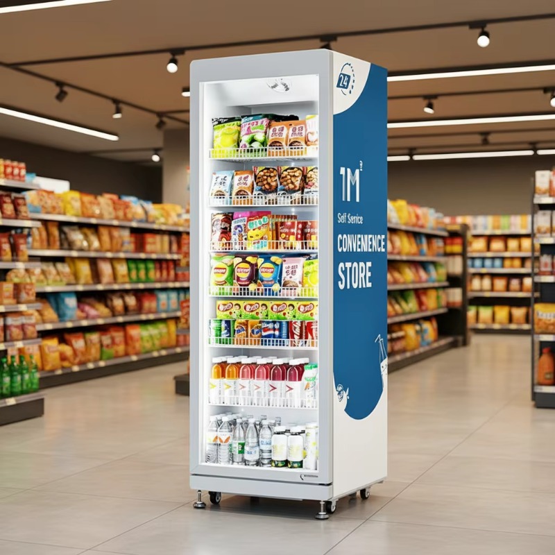 Open Vending Machine - 푸드라인 맞춤형 자동판매기 AI 기반 오픈형