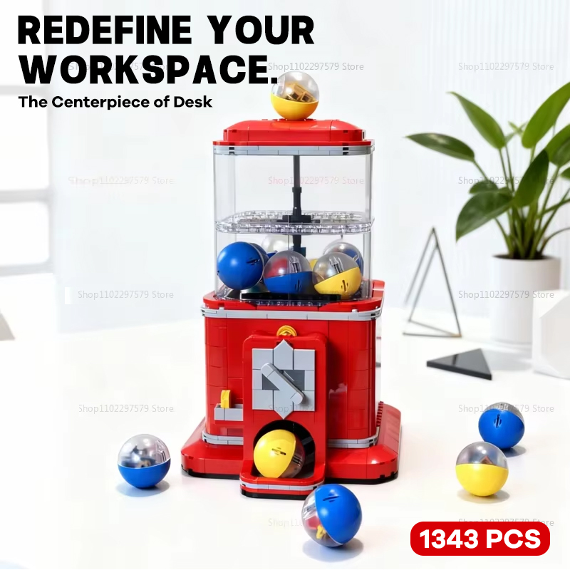 Coin Pusher Machine - 새로운 창의적인 자동판매기 빌딩 블록 세트