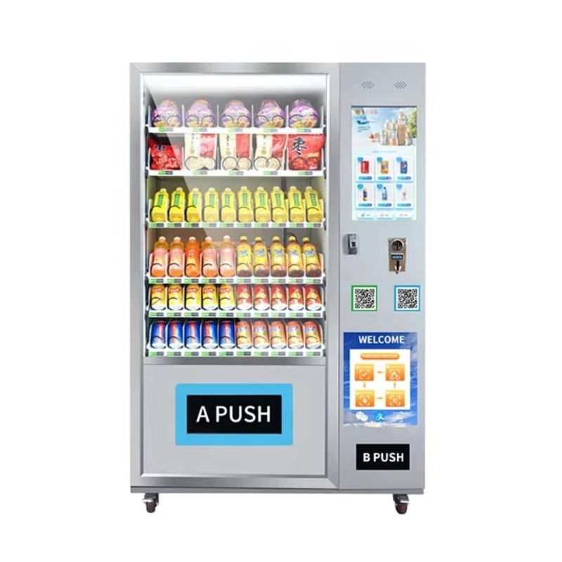 Open Vending Machine - 690L 스마트 오픈형 자판기 (음료, 스낵,