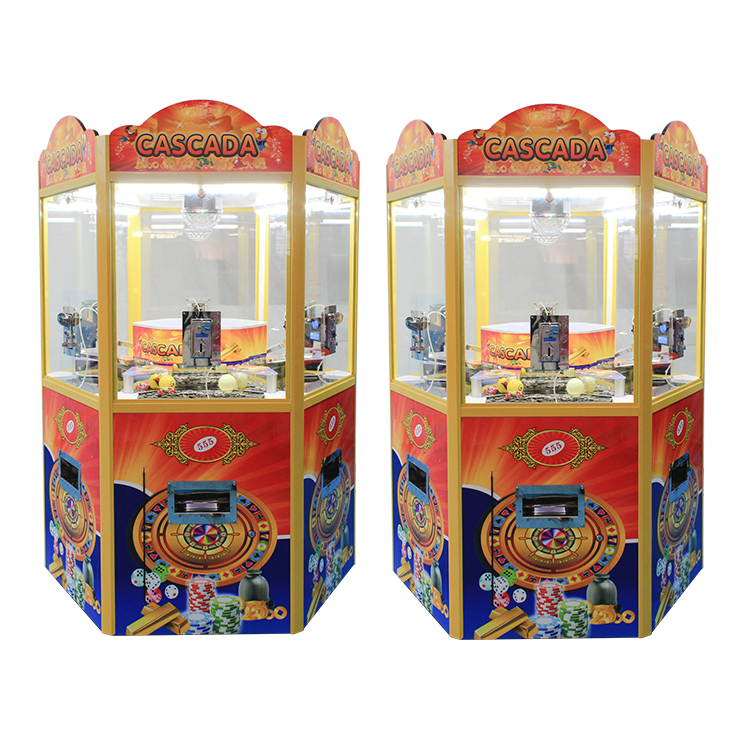 Arcade Style Vending Machine - 6인용 아케이드 게임기 코인 푸셔 머신
