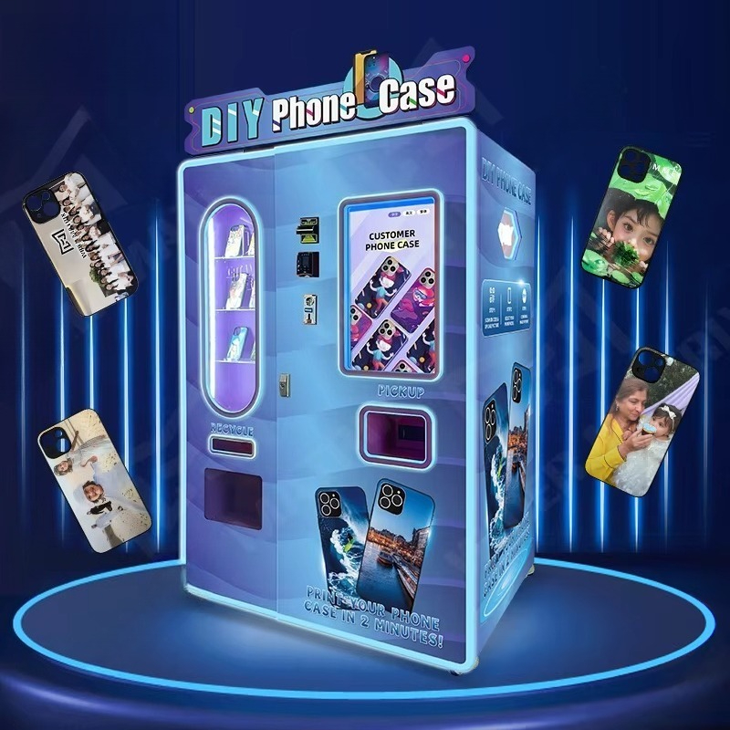 맞춤형 지능형 UV 기술 자동 휴대폰 케이스 자판기 D - Arcade Ticket Machine 리뷰 및 가격