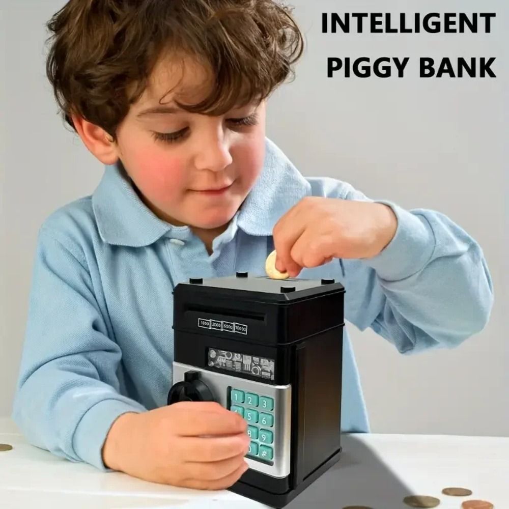 전자 돼지 저금통 자동 미니 안전 동전 현금 절약 돈  - Coin Operated Kiddie Ride 리뷰 및 가격