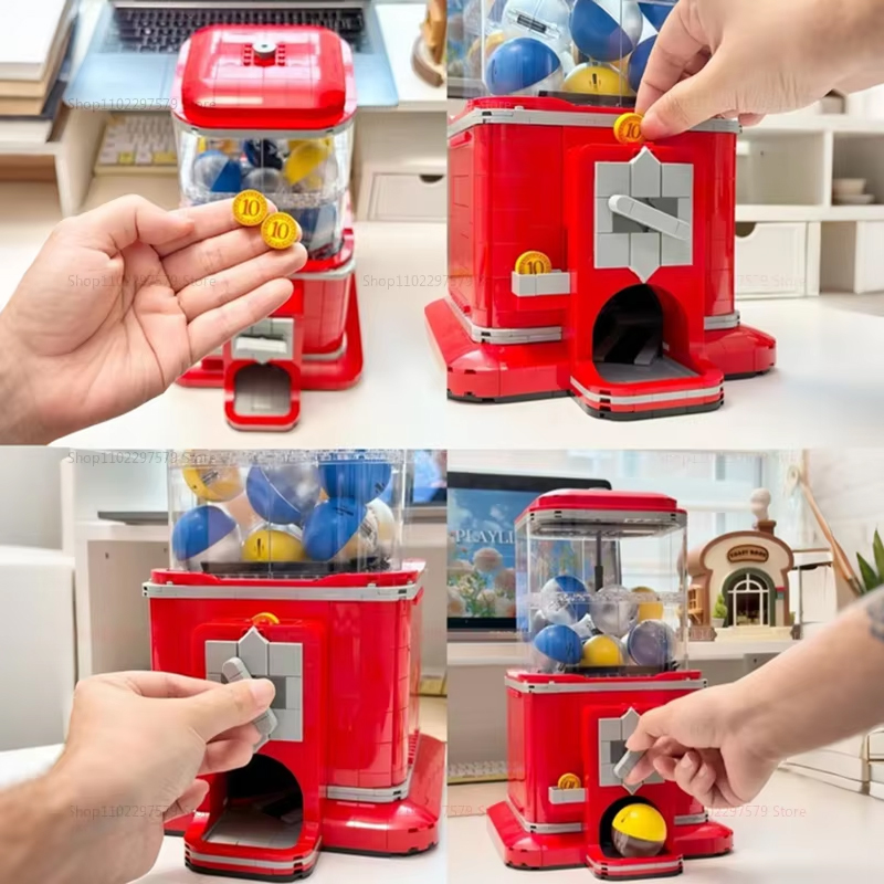 새로운 창의적인 자동판매기 빌딩 블록 세트 1343pc - Coin Pusher Machine 리뷰 및 가격