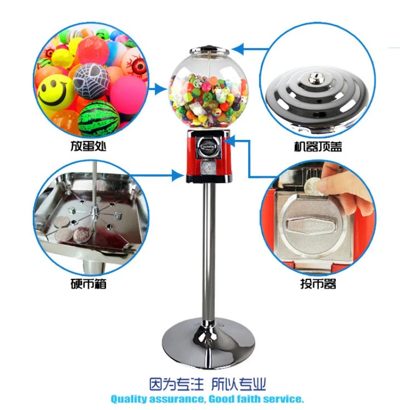 미니 테이블탑 캡슐 자판기, 가정용 원형 사탕 디스펜서 - Open Vending Machine 리뷰 및 가격