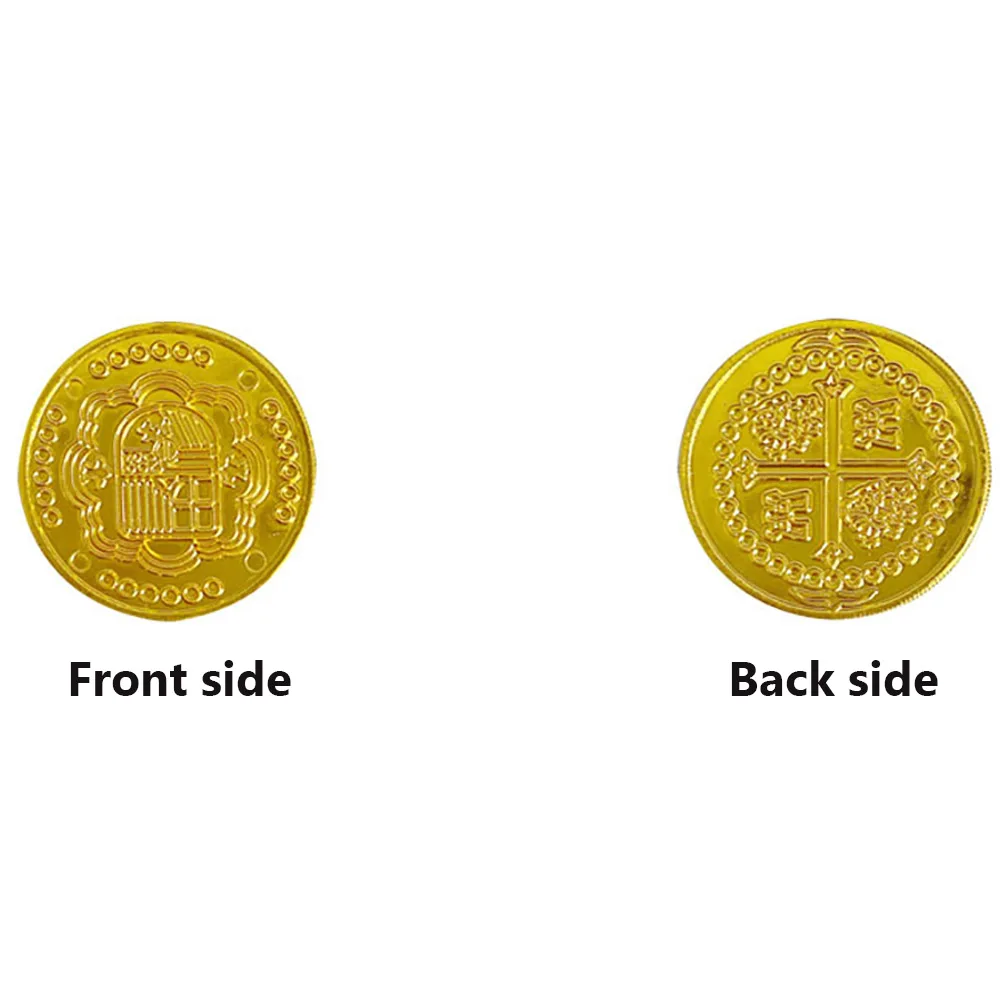 100/200PCS 플라스틱 해적 금은 동전 할로윈 어 - Arcade Game Coin 리뷰 및 가격