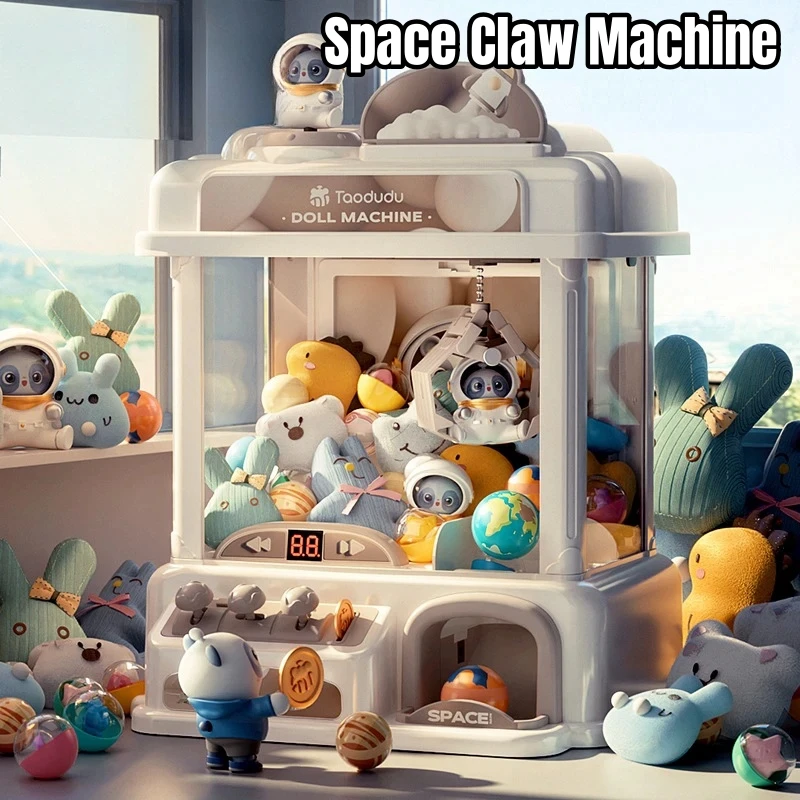 공간 미니 클로 아케이드 기계 장난감 소녀를위한 동전  - Arcade Games Vending 리뷰 및 가격