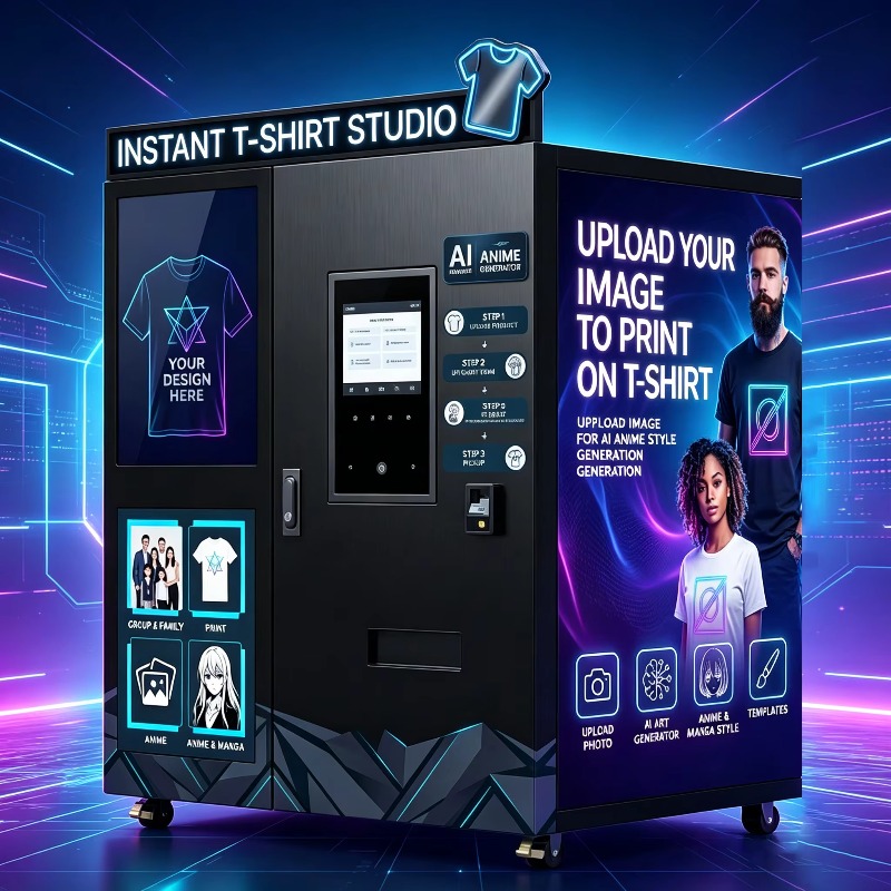 AI 지능형 제작 의류 자판기(전자 터치스크린 포함)  - Arcade Ticket Machine 리뷰 및 가격
