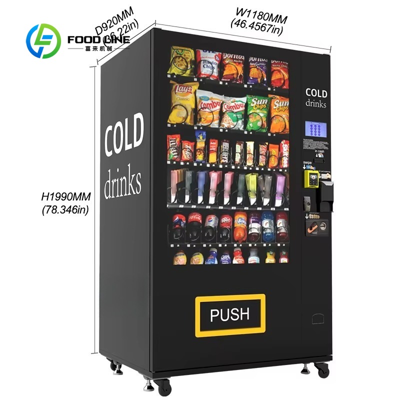 스낵 및 음료 자판기, 유럽용 OEM/ODM 맞춤형 7 - Open Vending Machine 리뷰 및 가격
