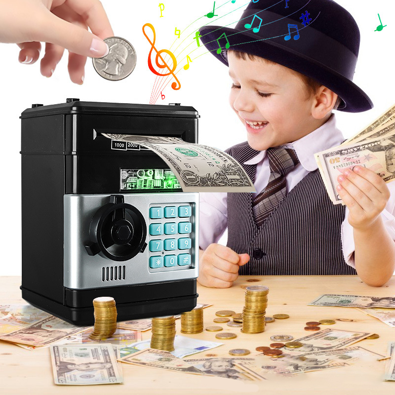 크리 에이 티브 돼지 저금통 자동 미니 안전 동전 현금 - Coin Operated Kiddie Ride 리뷰 및 가격