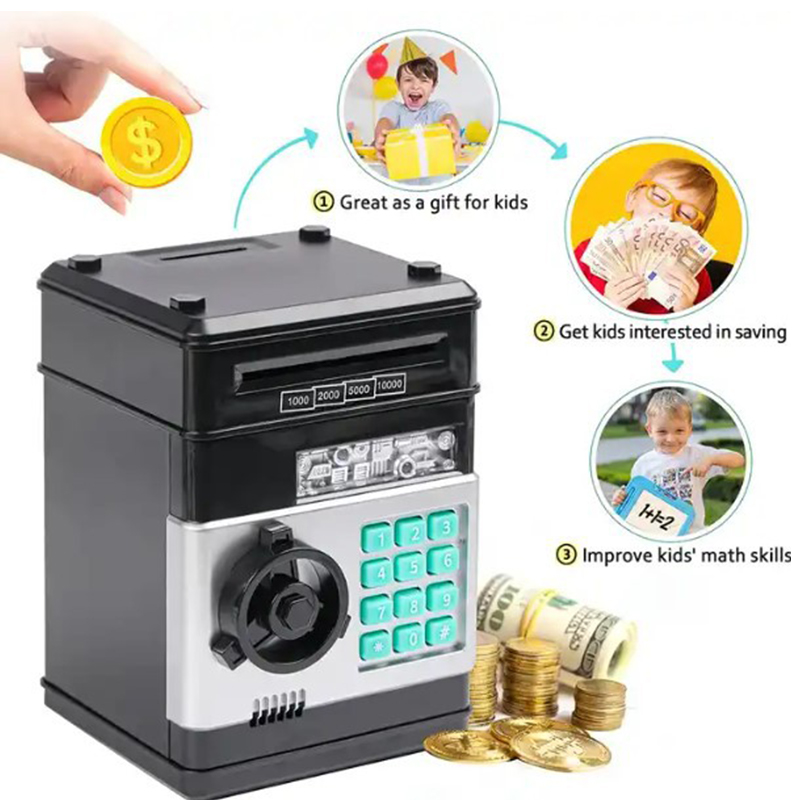 크리 에이 티브 돼지 저금통 자동 미니 안전 동전 현금 - Coin Operated Kiddie Ride 리뷰 및 가격
