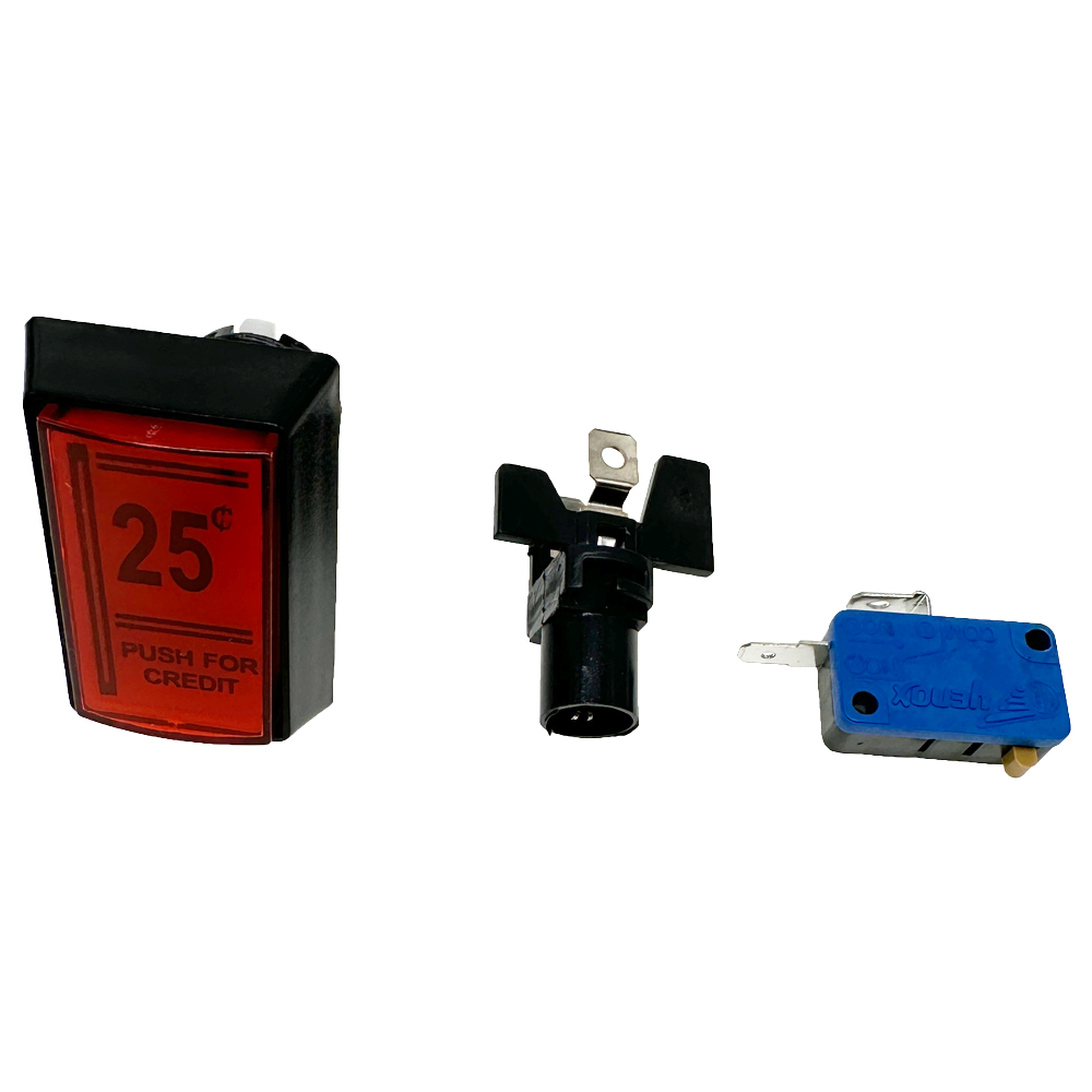 1 조각 25 센트 직사각형 버튼 12V 아케이드 LE - Coin Pusher Machine 리뷰 및 가격