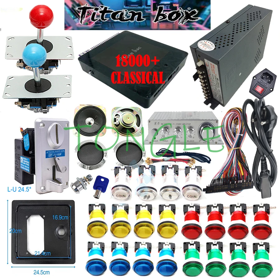 타이탄 박스 18000 + in 1 JAMMA 게임 키 - Arcade Game Cabinet 리뷰 및 가격